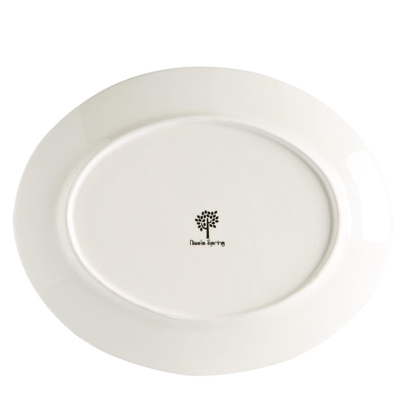 31cm Santa Porcelain Dinner Plates - Pack of Two - By Nicola Spring