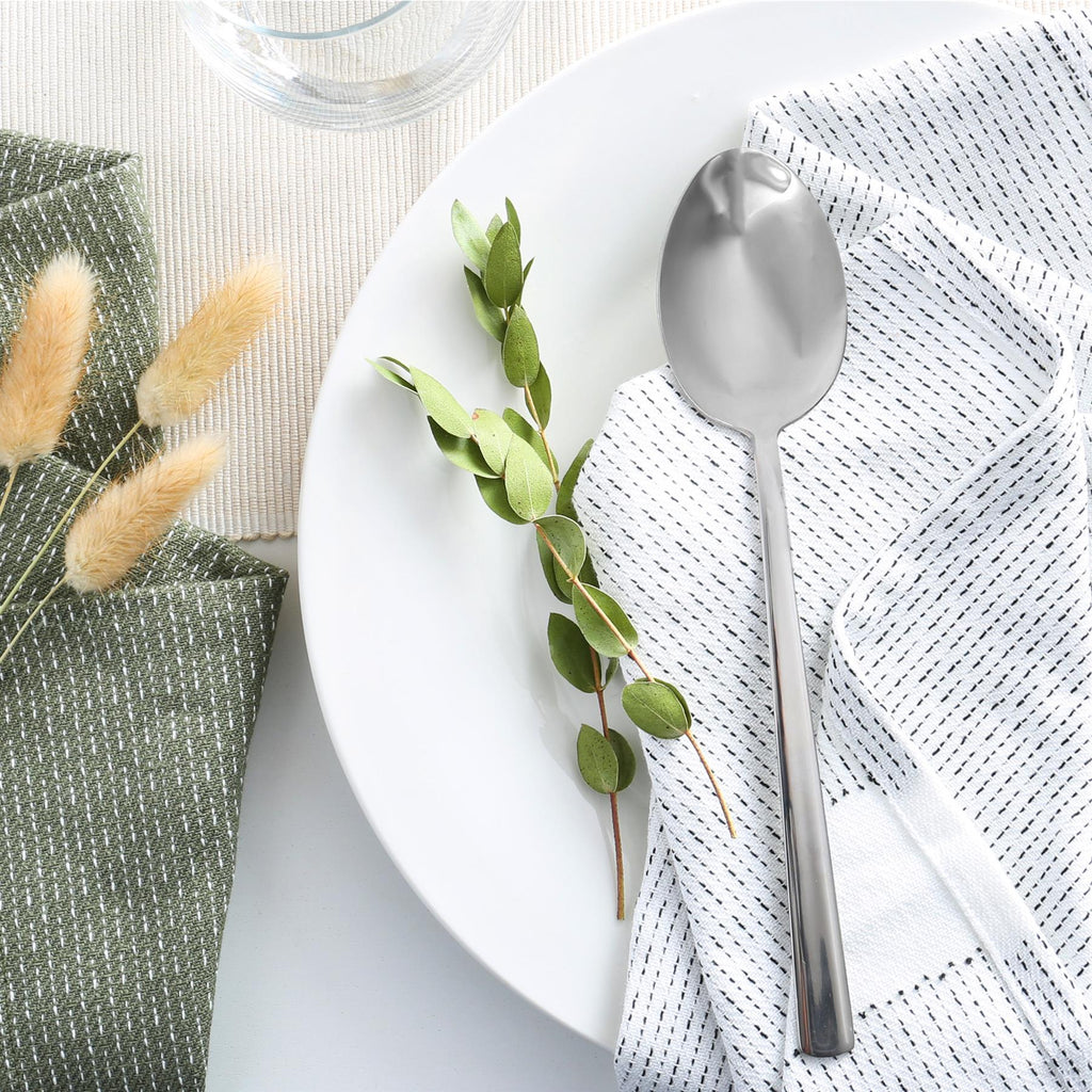 21cm Tondo Stainless Steel Dessert Spoons By Argon Tableware