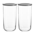1.4L Duo Glass Storage Jars - Pack of 2 - By LAV