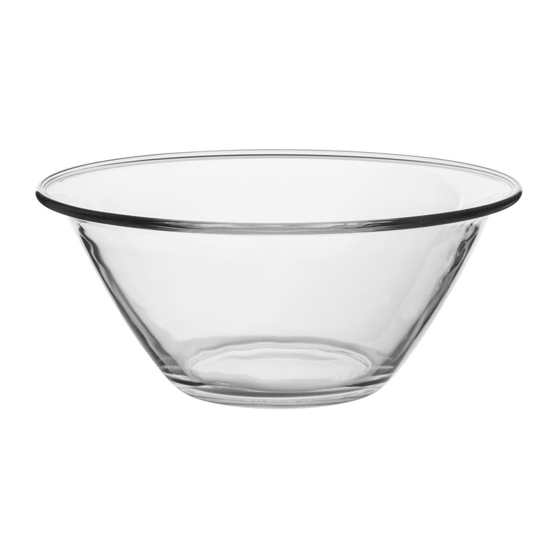 2.5L Clear Mr Chef Glass Nesting Mixing Bowl - By Bormioli Rocco