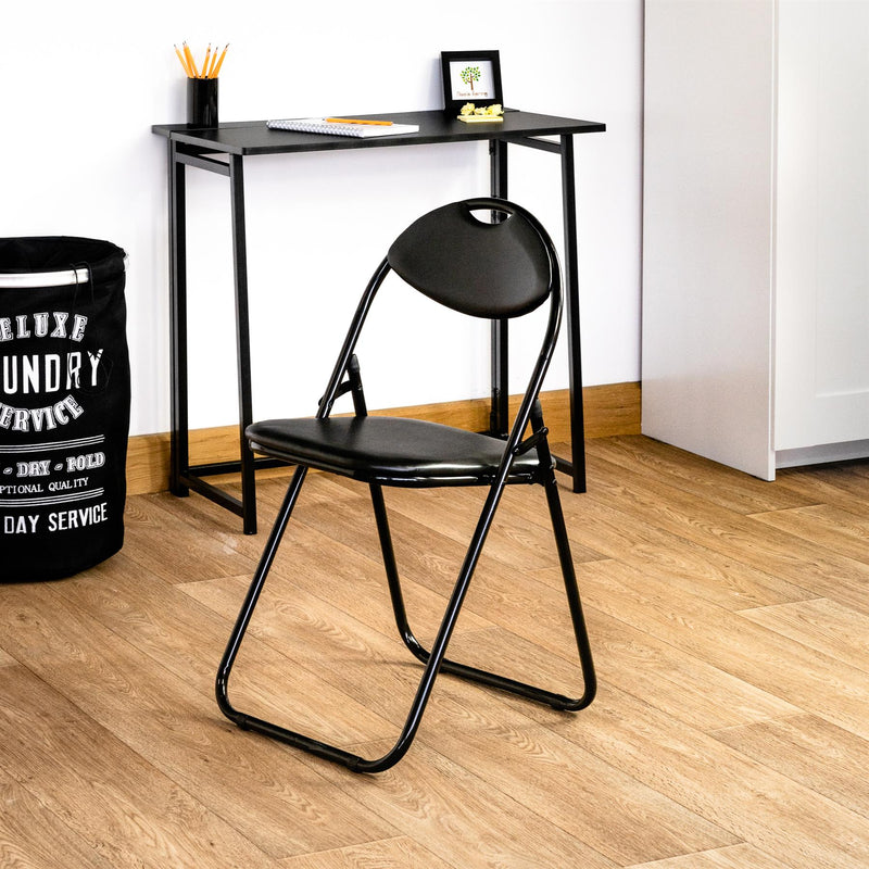 Folding Wooden Desk & Chair Set - By Harbour Housewares