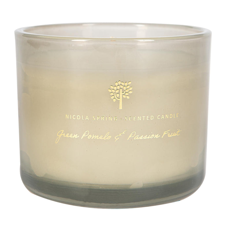 300g Green Pomelo & Passion Fruit Soy Wax Scented Candle - By Nicola Spring