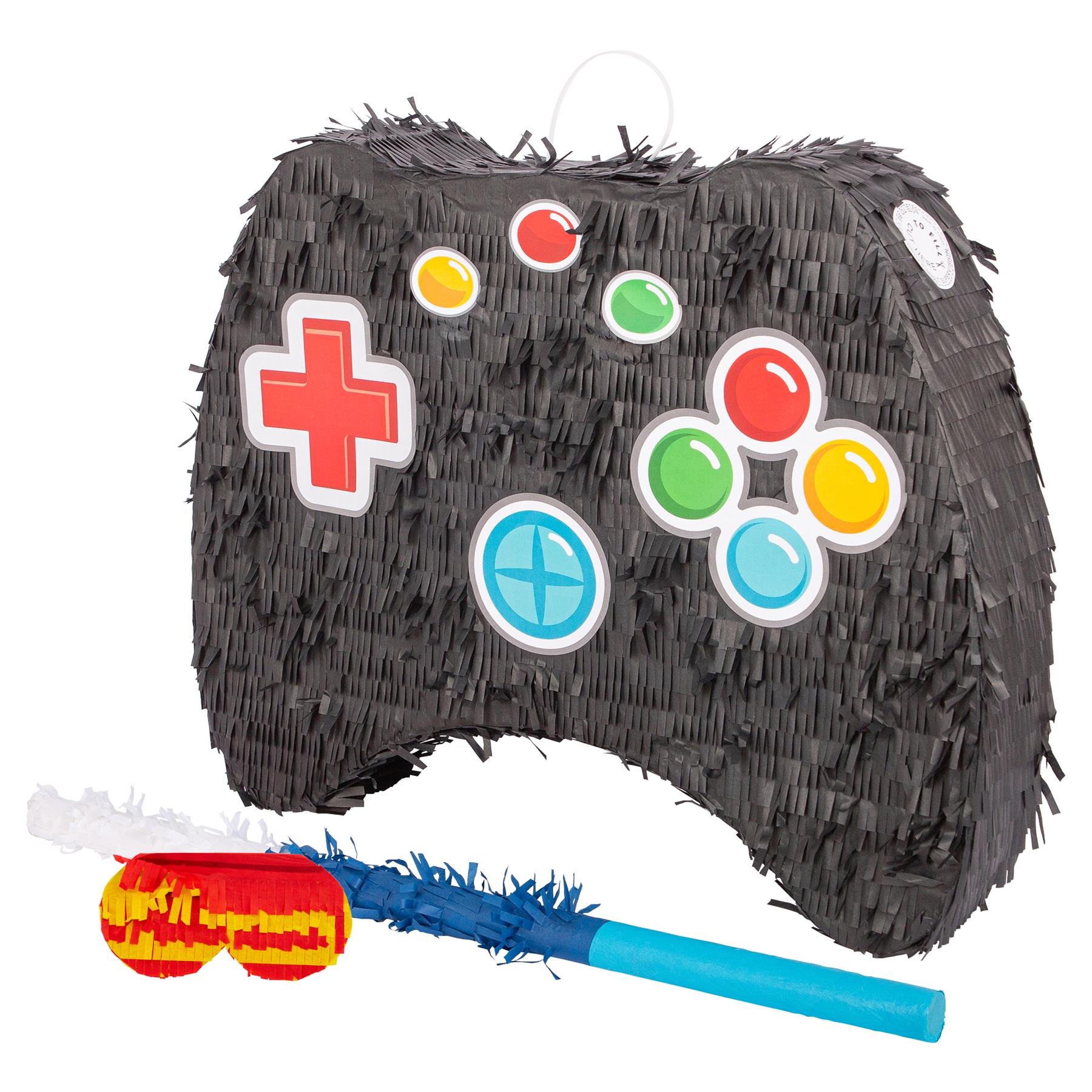 3pc Game Controller Pinata Set with Stick & Blindfold - By Fax Potato ...
