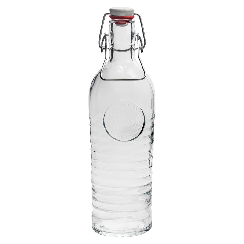Bormioli Rocco Officina 1825 Vintage Flip Top Glass Bottle - 1200ml (37.25oz) Bormioli Rocco Bottles