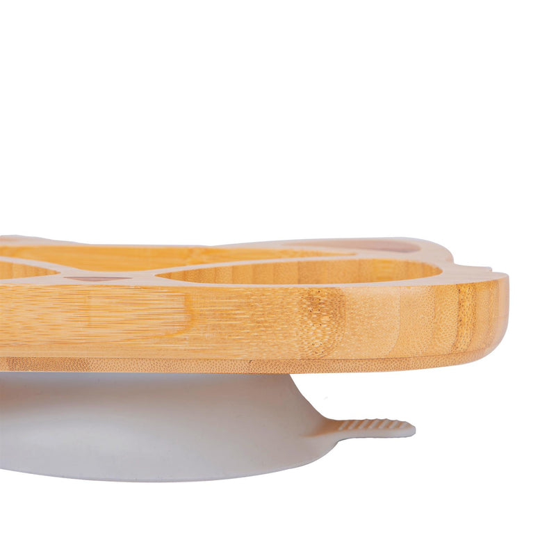 Flynn The Fox Bamboo Suction Plate - By Tiny Dining