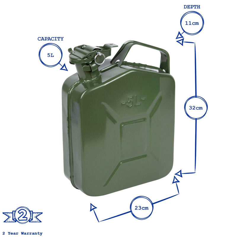 5L Steel Jerry Can - By Pro User
