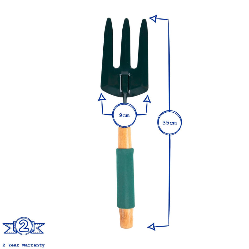 Cushion Grip Handle Hand Fork - By Green Blade