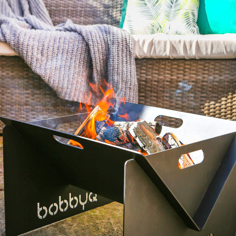 Portable Flat Pack Fire Pit - By BobbyQ