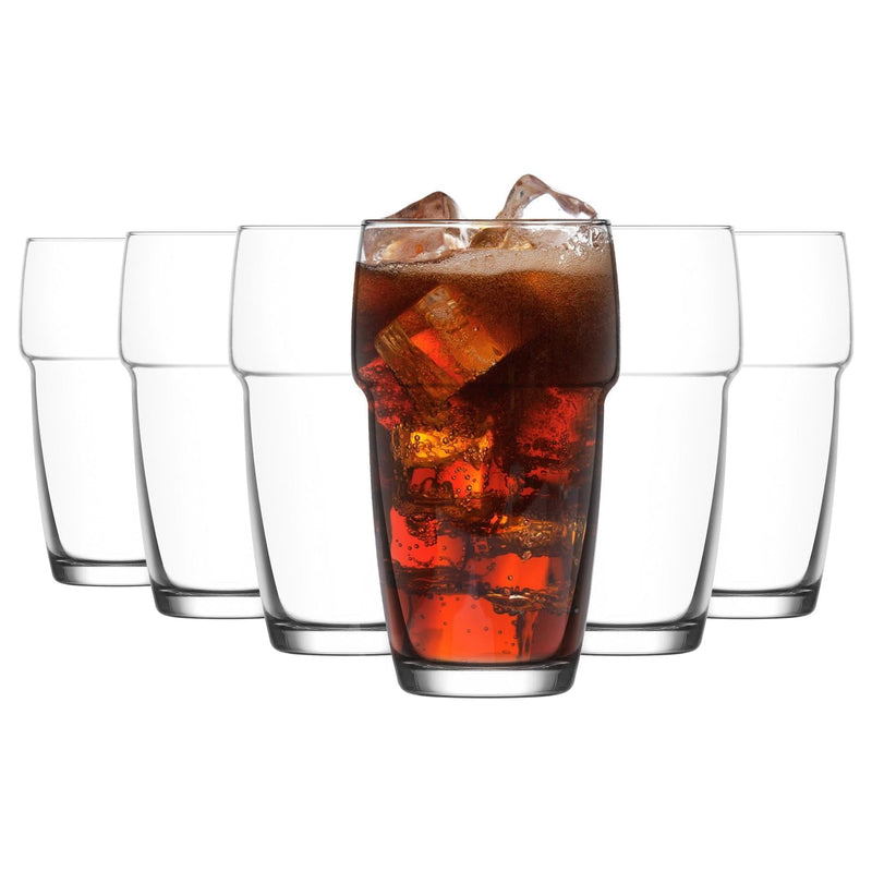 340ml Galata Stacking Highball Glasses - Pack of Six  - By LAV