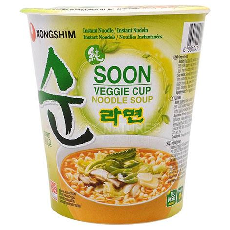 Soon Veggie 67g Cup Instant Noodles - By Nongshim
