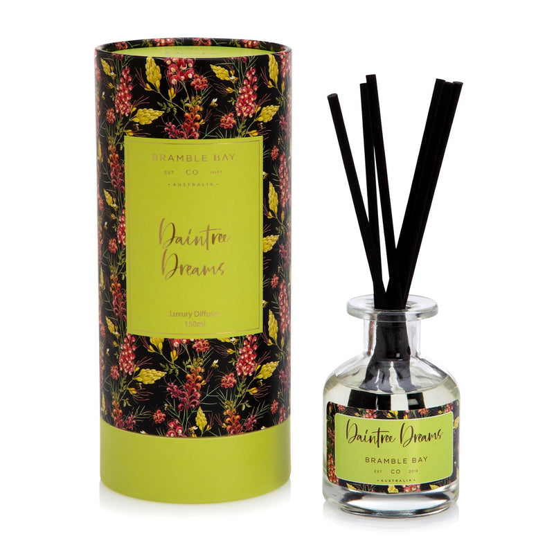 150ml Daintree Dreams Botanical Scented Reed Diffuser - By Bramble Bay