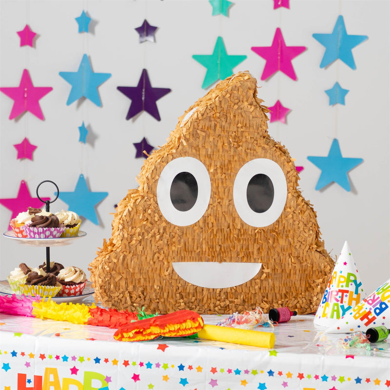 Poop Emoji Piñata Party Set - By Fax Potato