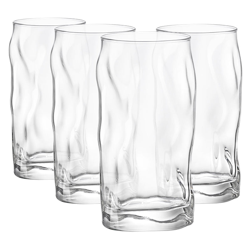 460ml Sorgente Tumbler Glasses - Pack of Four - By Bormioli Rocco