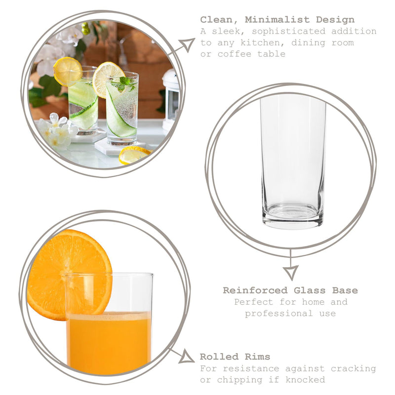 295ml Liberty Highball Glasses - Pack of Six  - By LAV