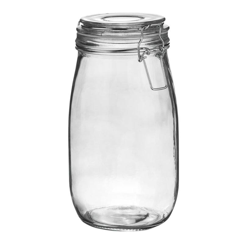 1.5L Glass Storage Jars - Pack of Three - By Argon Tableware