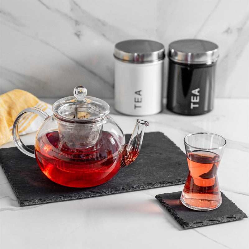 1.1L Glass Infuser Teapot - By Argon Tableware