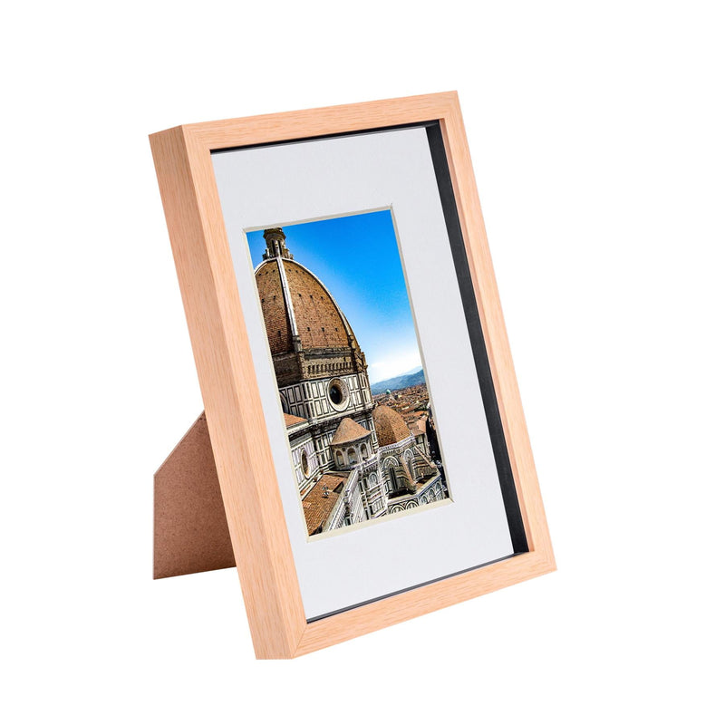 A4 (8" x 12") 3D Box Photo Frame with A5 Mount - By Nicola Spring