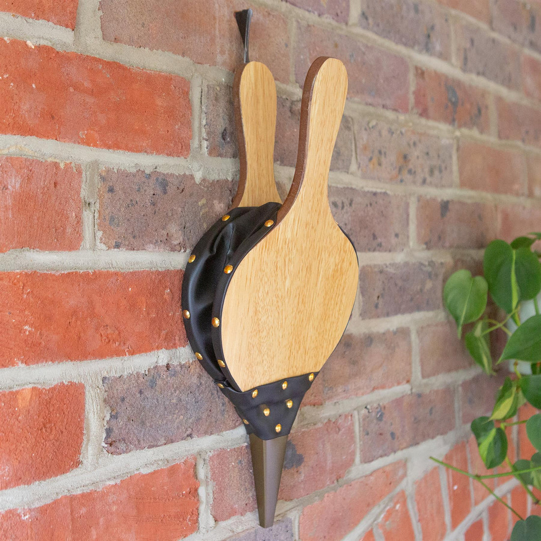 155mm Light Wood Fireplace Wood Bellows