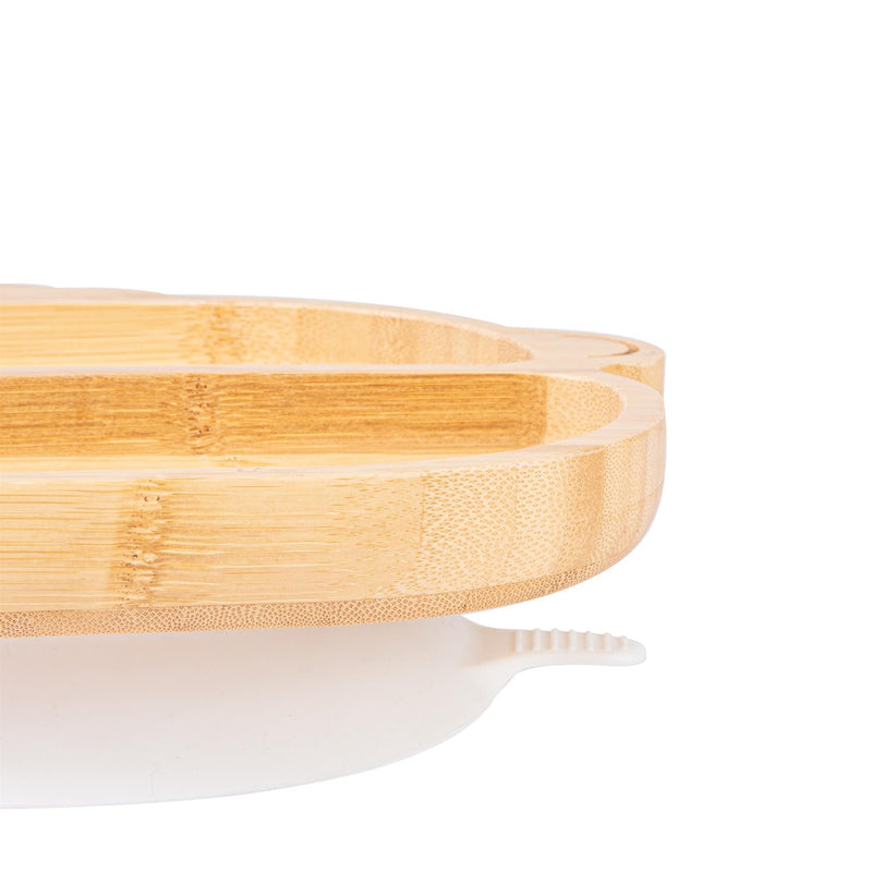 Max The Monkey Bamboo Suction Plate - By Tiny Dining