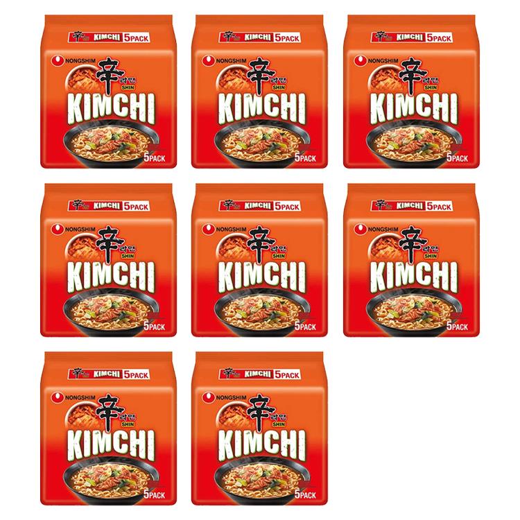 Kimchi 120g Instant Noodles - Pack of 40 - By Nongshim