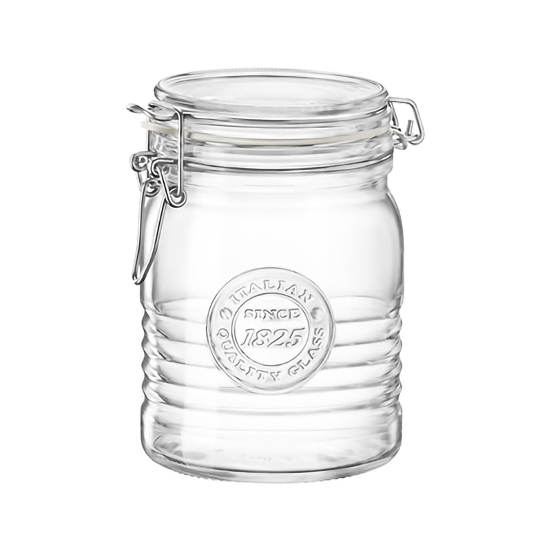 750ml Officina 1825 Glass Storage Jar - By Bormioli Rocco