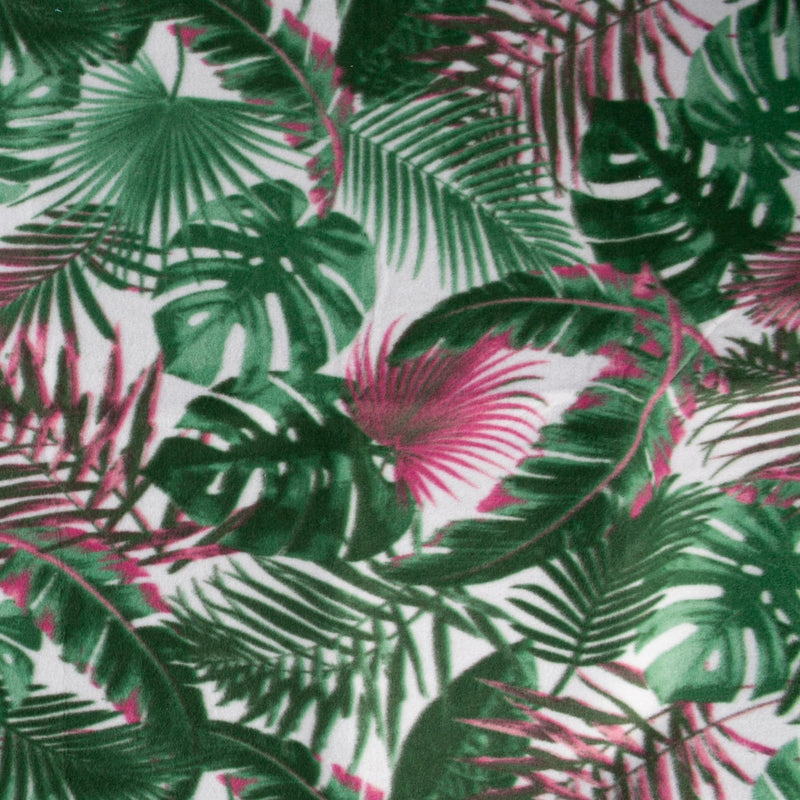 130cm x 168cm Tropical Fleece Picnic Blanket - By Nicola Spring