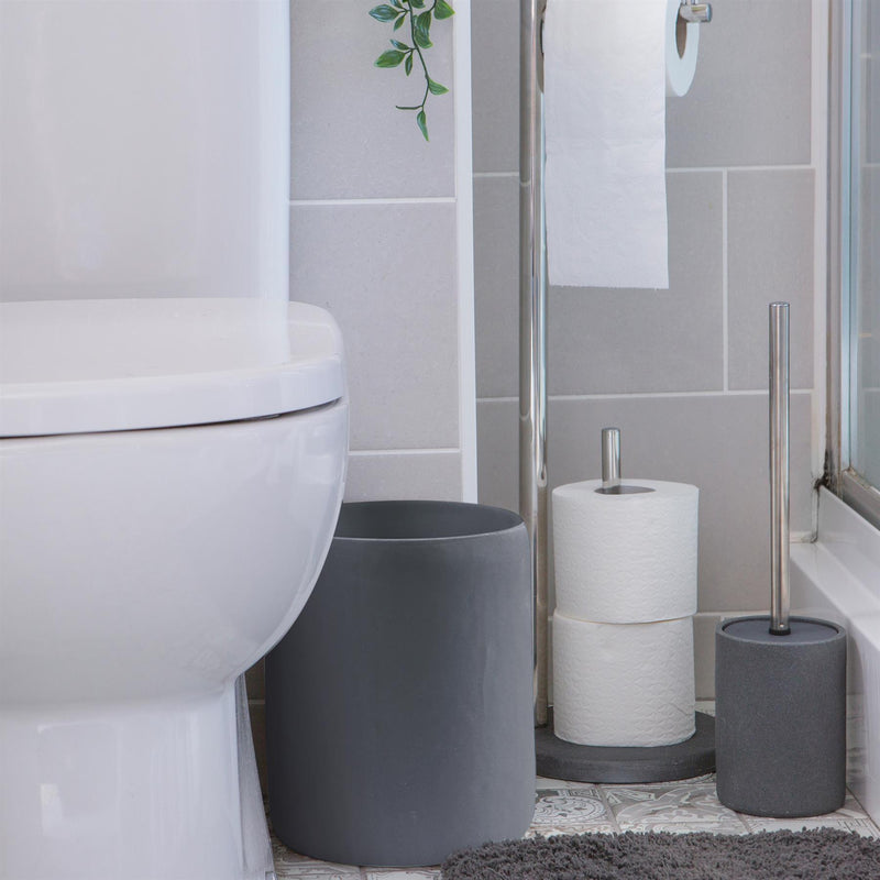 3pc Resin Toilet Accessories Set - By Harbour Housewares