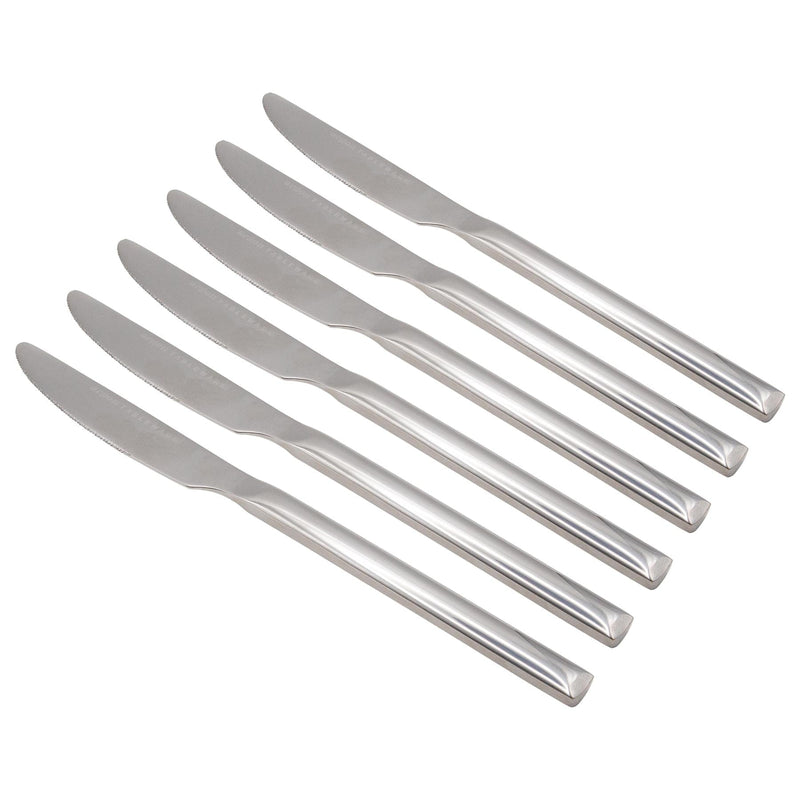 23cm Tondo Stainless Steel Dinner Knives - By Argon Tableware