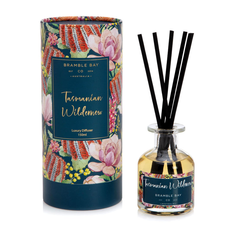 150ml Tasmanian Wilderness Botanical Scented Reed Diffuser - By Bramble Bay
