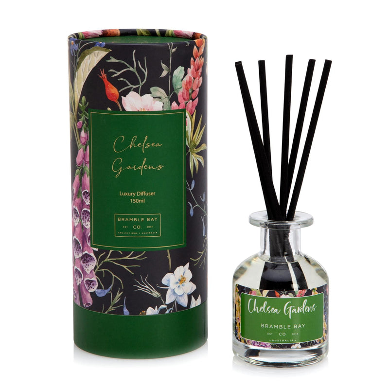 150ml Chelsea Gardens Botanical Scented Reed Diffuser - By Bramble Bay