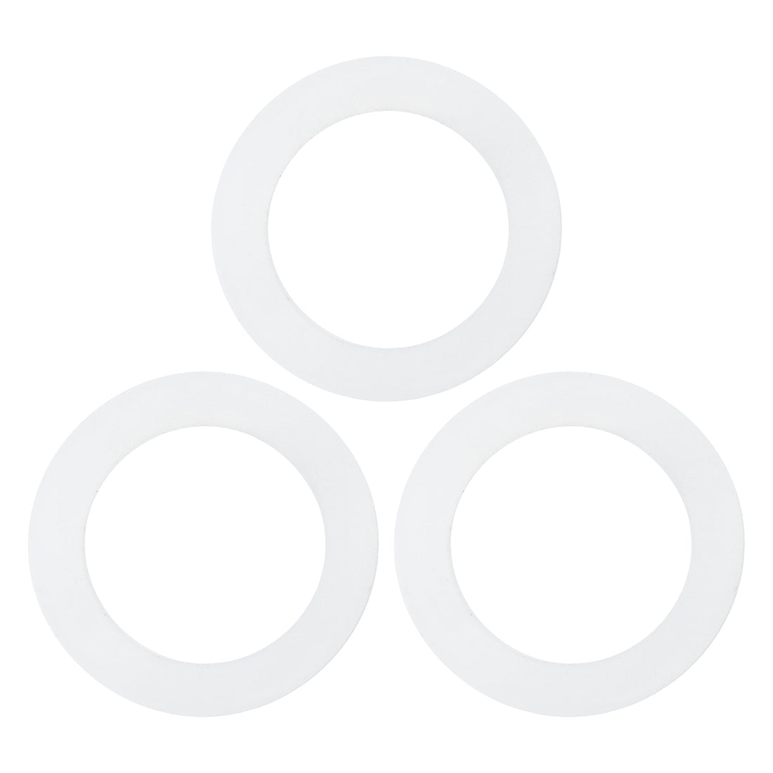 Small Glass Storage Jar Clear Seals - Pack of Six
