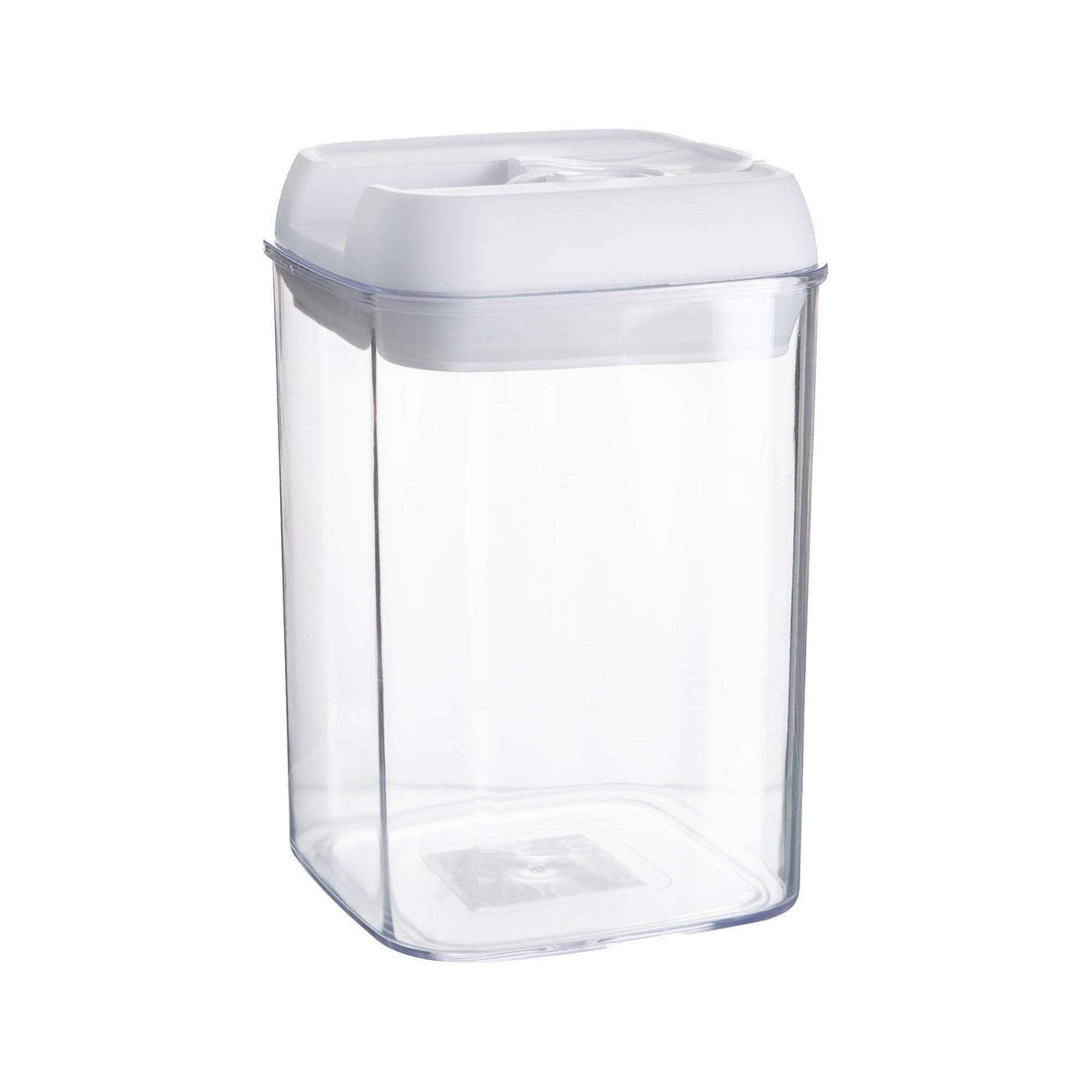 800ml White Lid Airtight Flip-Lock Plastic Food Storage Container