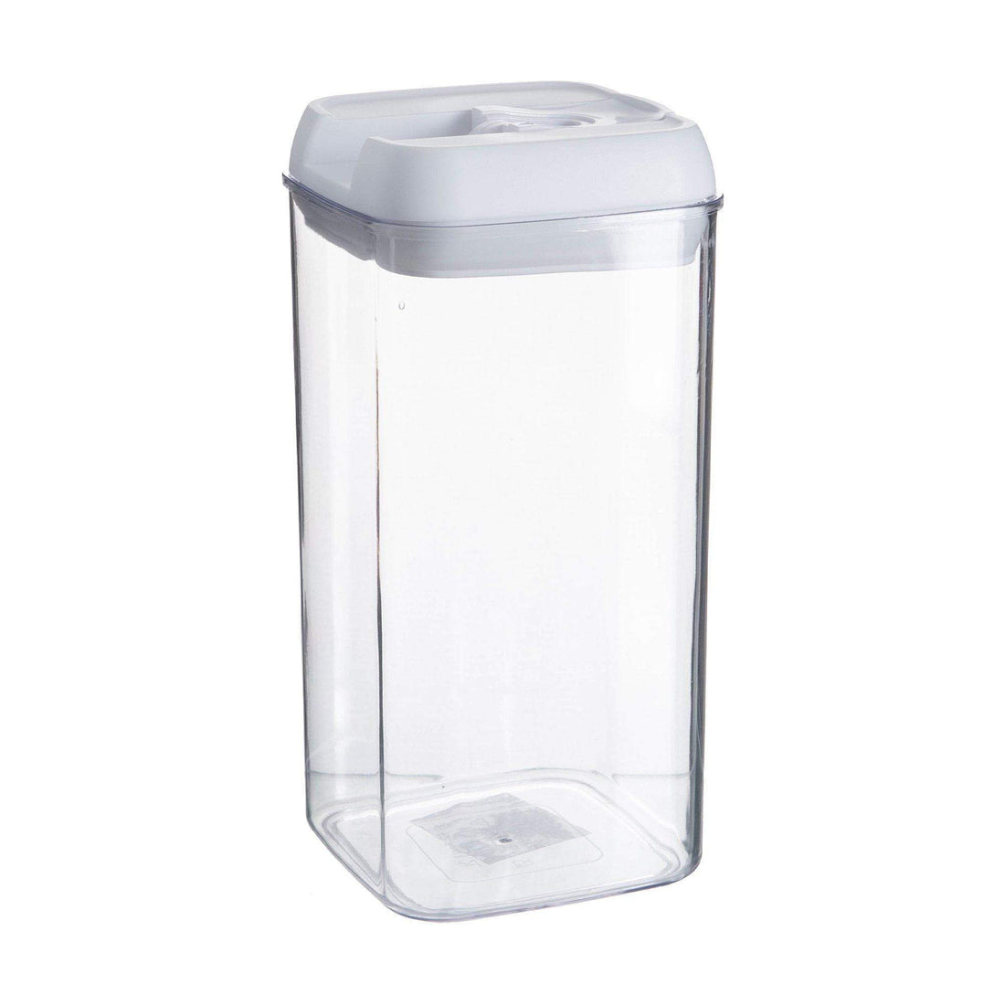 1.2L White Lid Airtight Flip-Lock Plastic Food Storage Container
