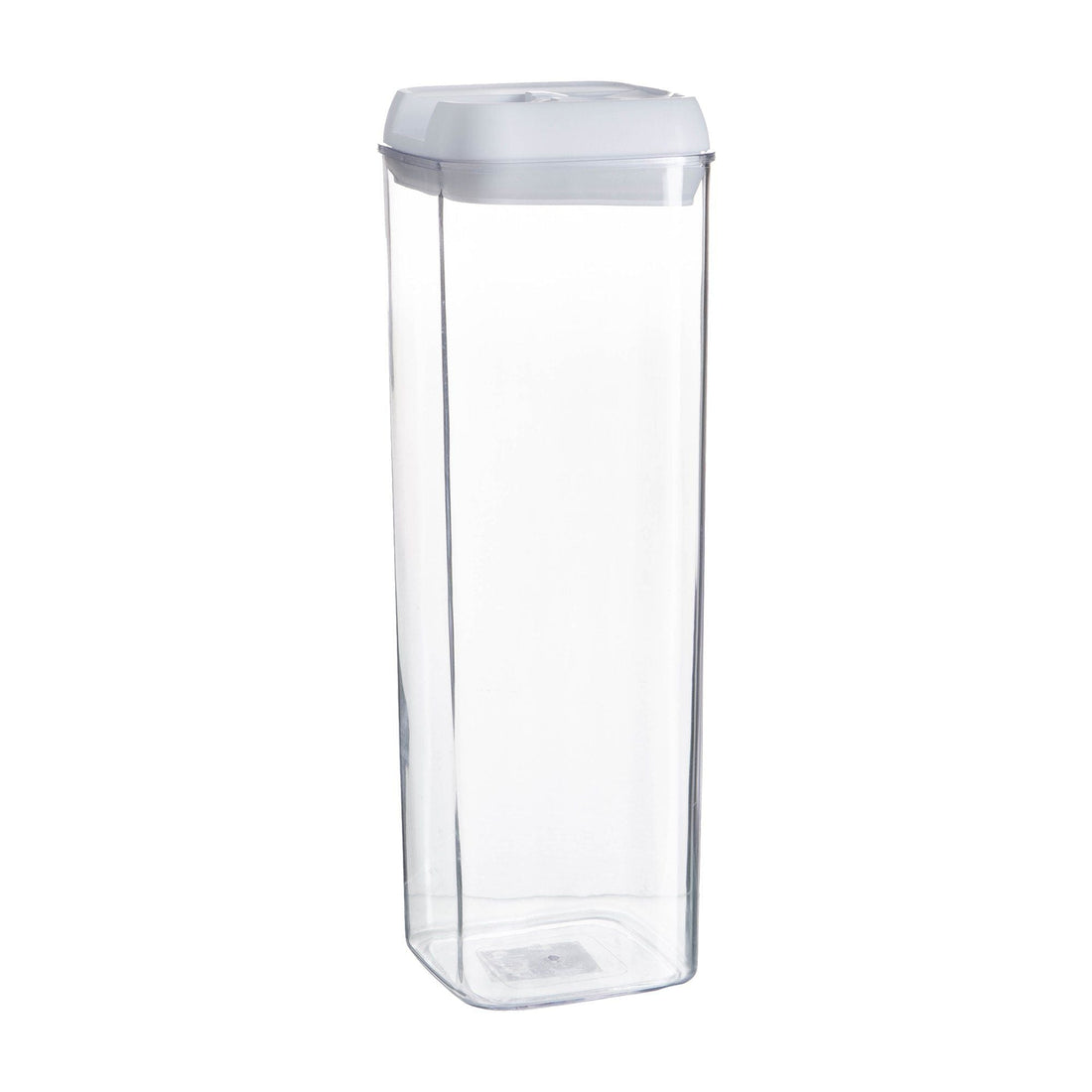 1.9L White Lid Airtight Flip-Lock Plastic Food Storage Container