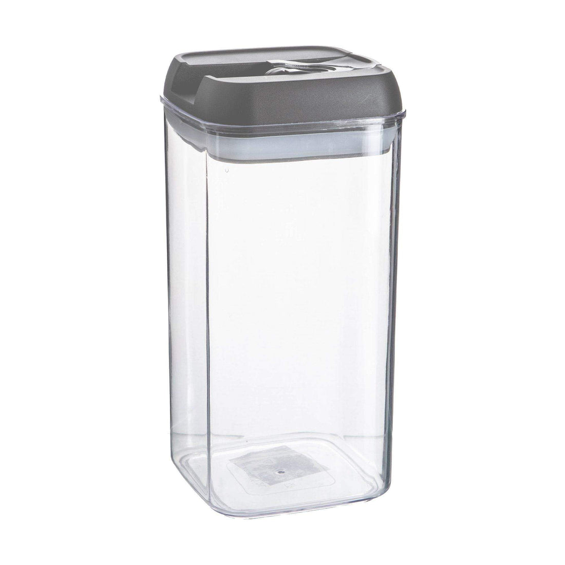 1.2L Grey Lid Airtight Flip-Lock Plastic Food Storage Container