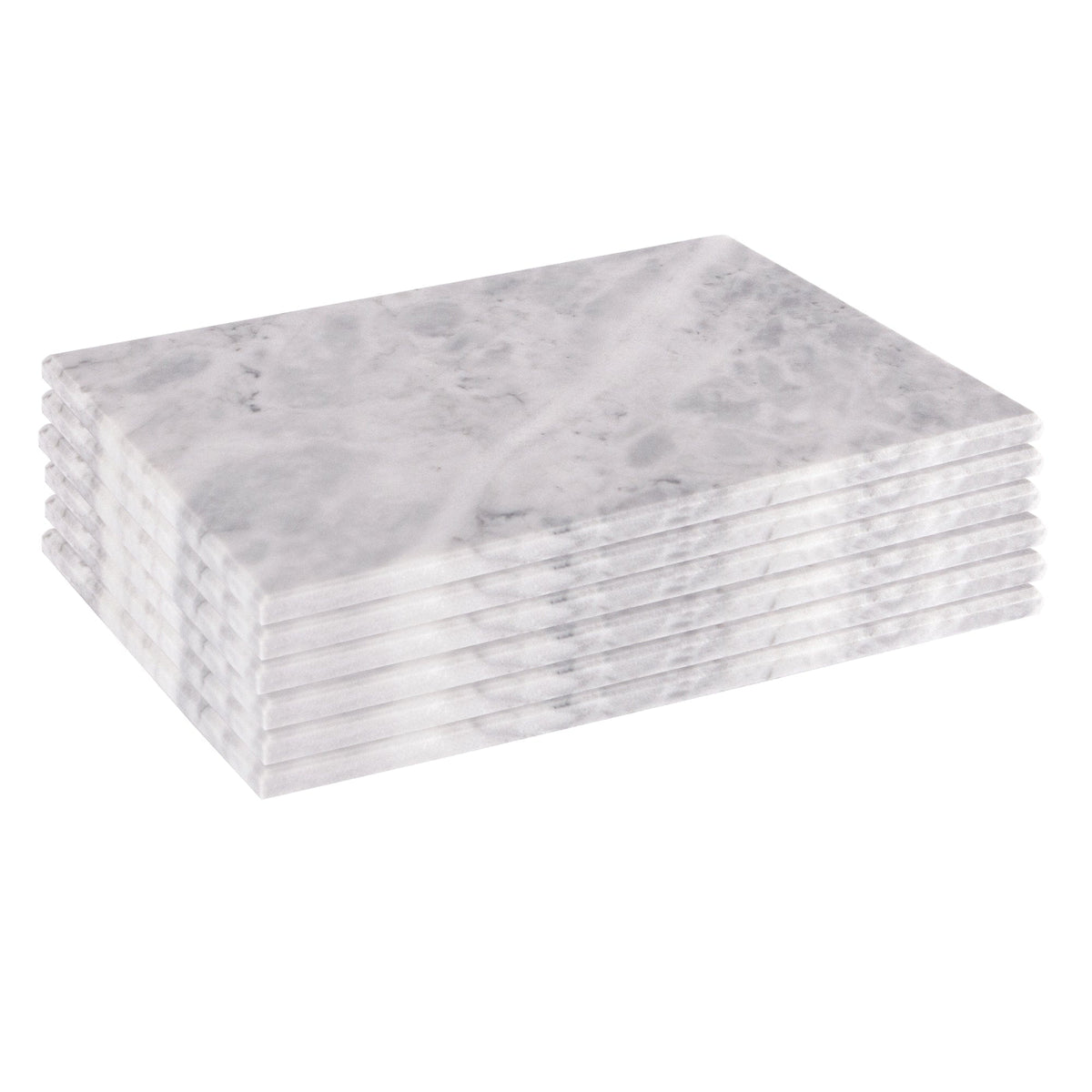 30cm x 20cm Marble Placemats Pack Six
