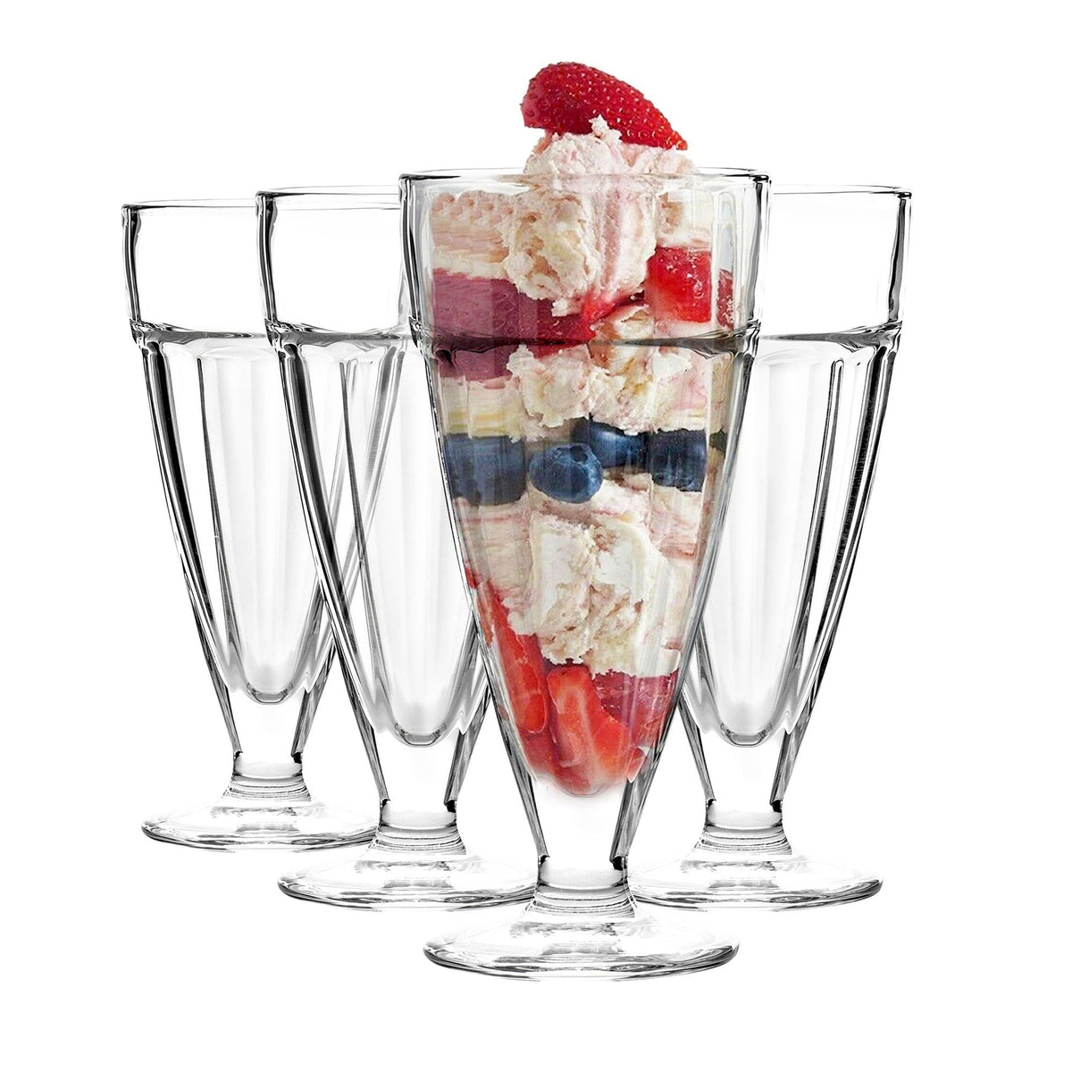 Ice Sundae Glasses Pack Four