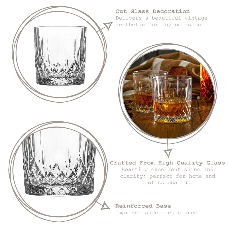 330ml Odin Whisky Glasses - Pack of Six - By LAV