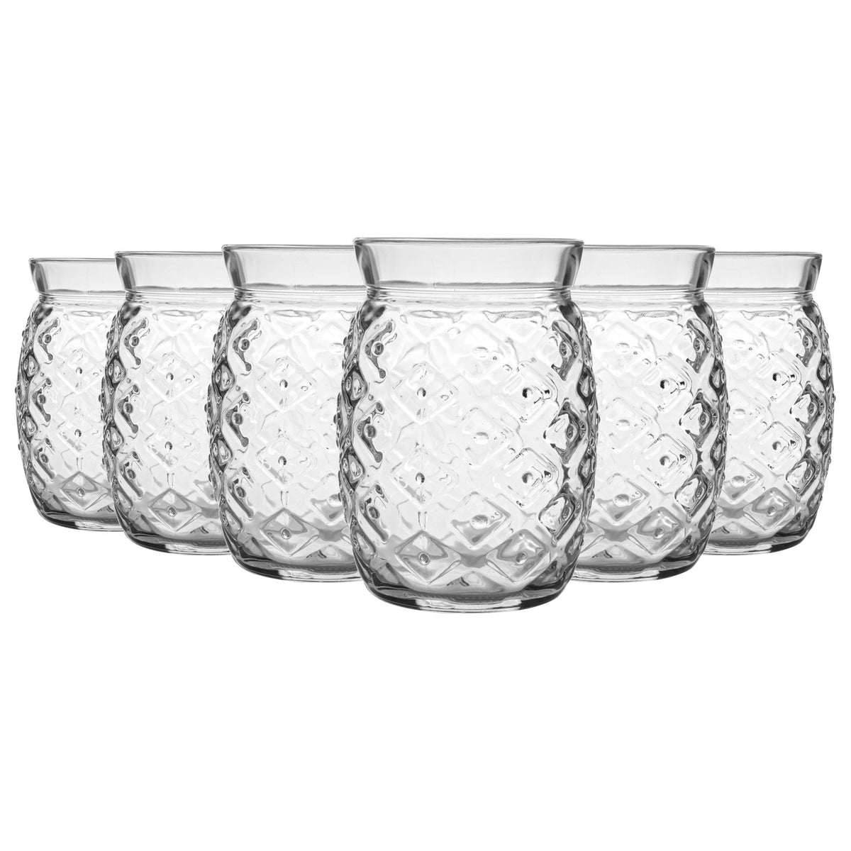Sour Pineapple Cocktail Glasses Pack Six