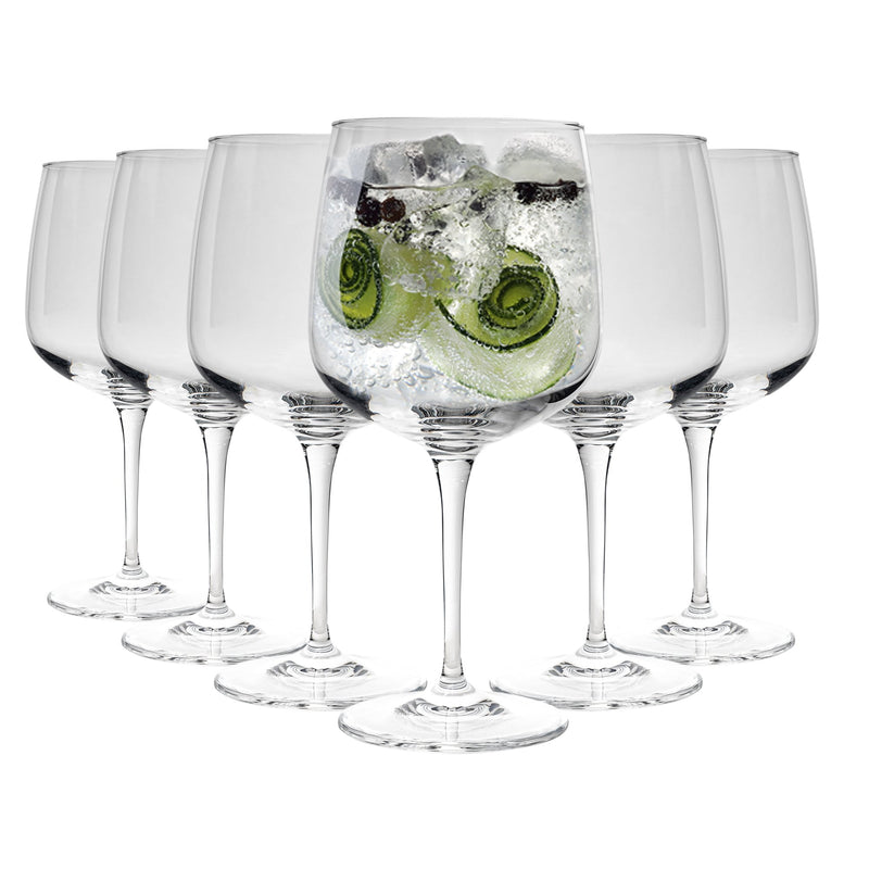 Bormioli Rocco Premium Gin & Tonic Cocktail Glasses - Set of 6