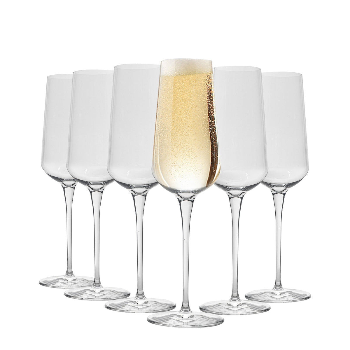 Inalto Uno Champagne Flutes Pack Six