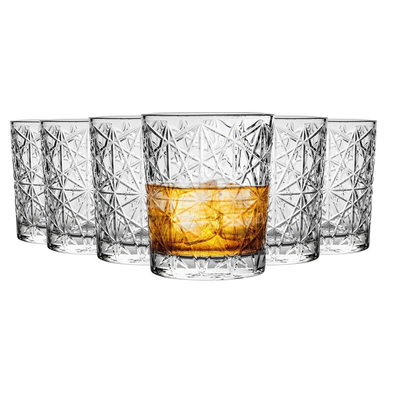 275ml Lounge Whisky Glasses - Pack of Six - By Bormioli Rocco