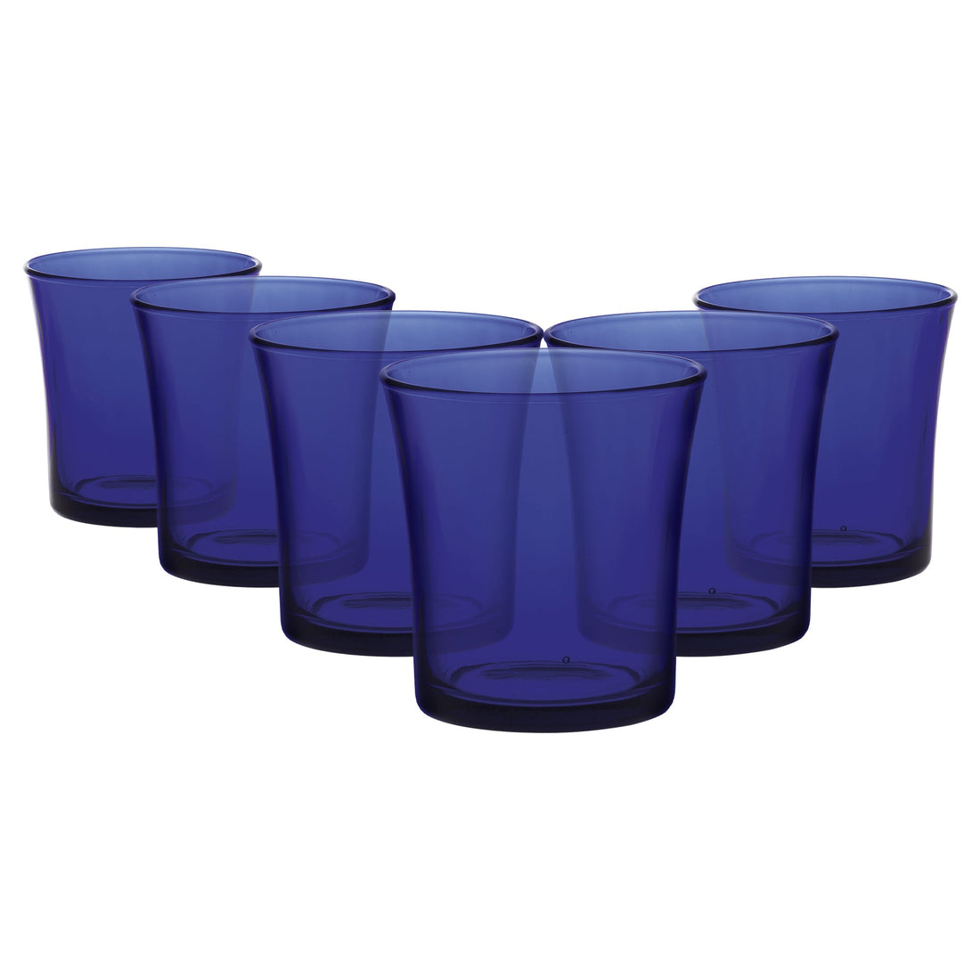 210ml Sapphire Lys Tumbler Glasses - Pack of Six