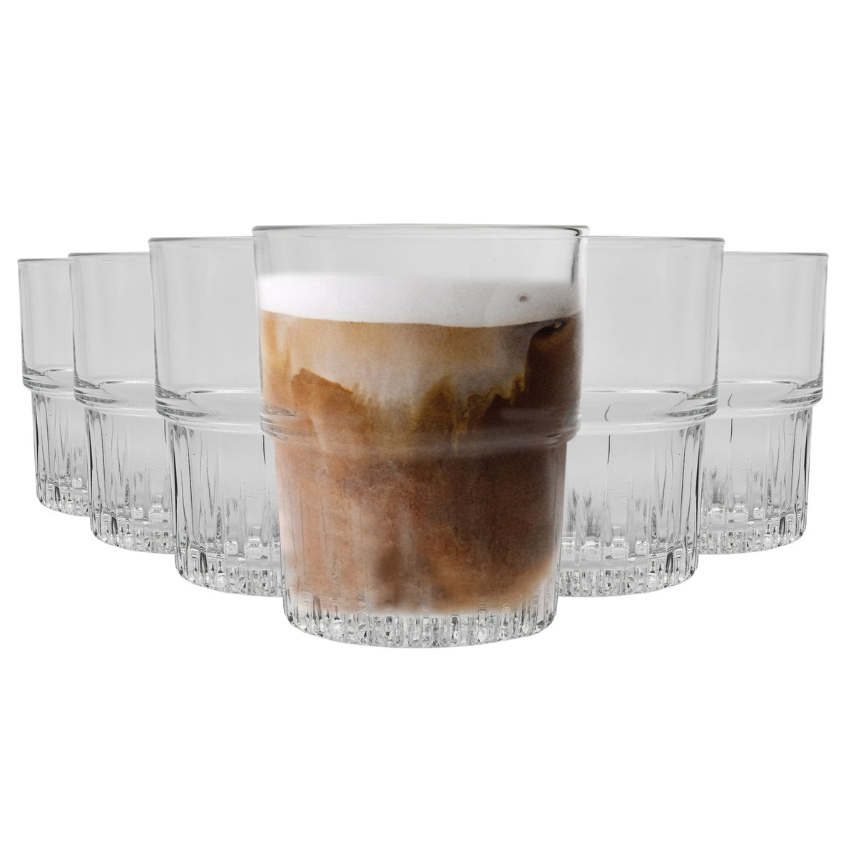 Emplilable Stacking Tumblers Pack Six