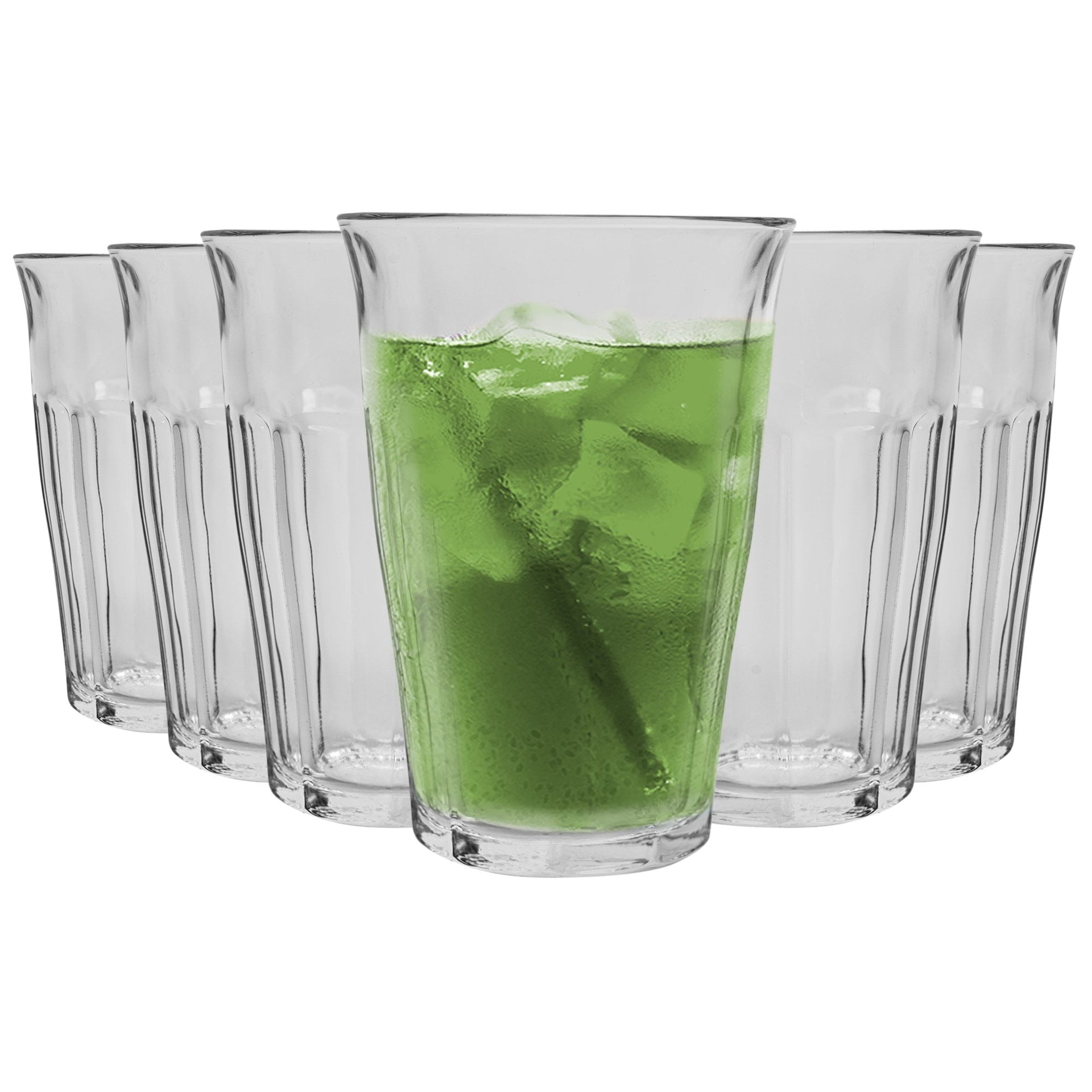 Picardie Highball Glasses Pack Six