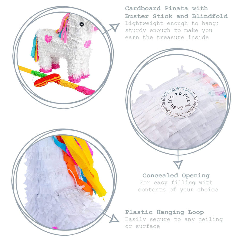 Unicorn Piñata Party Set - By Fax Potato