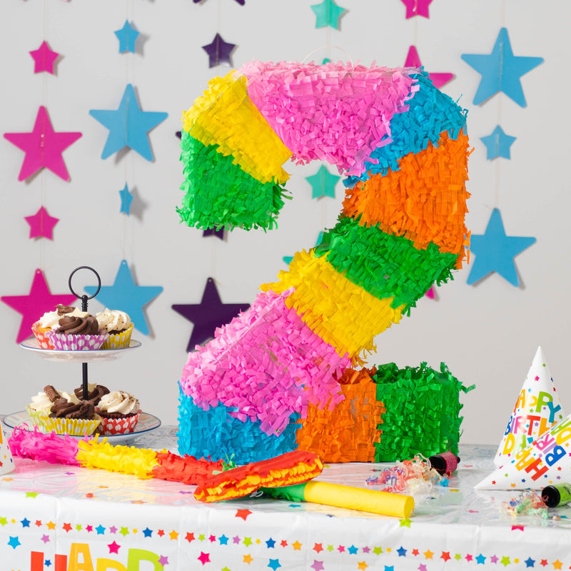 Number 2 Piñata Party Set - By Fax Potato
