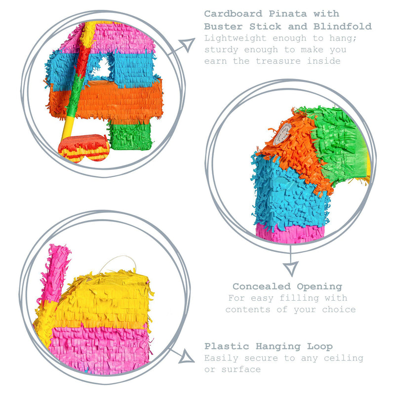 Number 4 Piñata Party Set - By Fax Potato