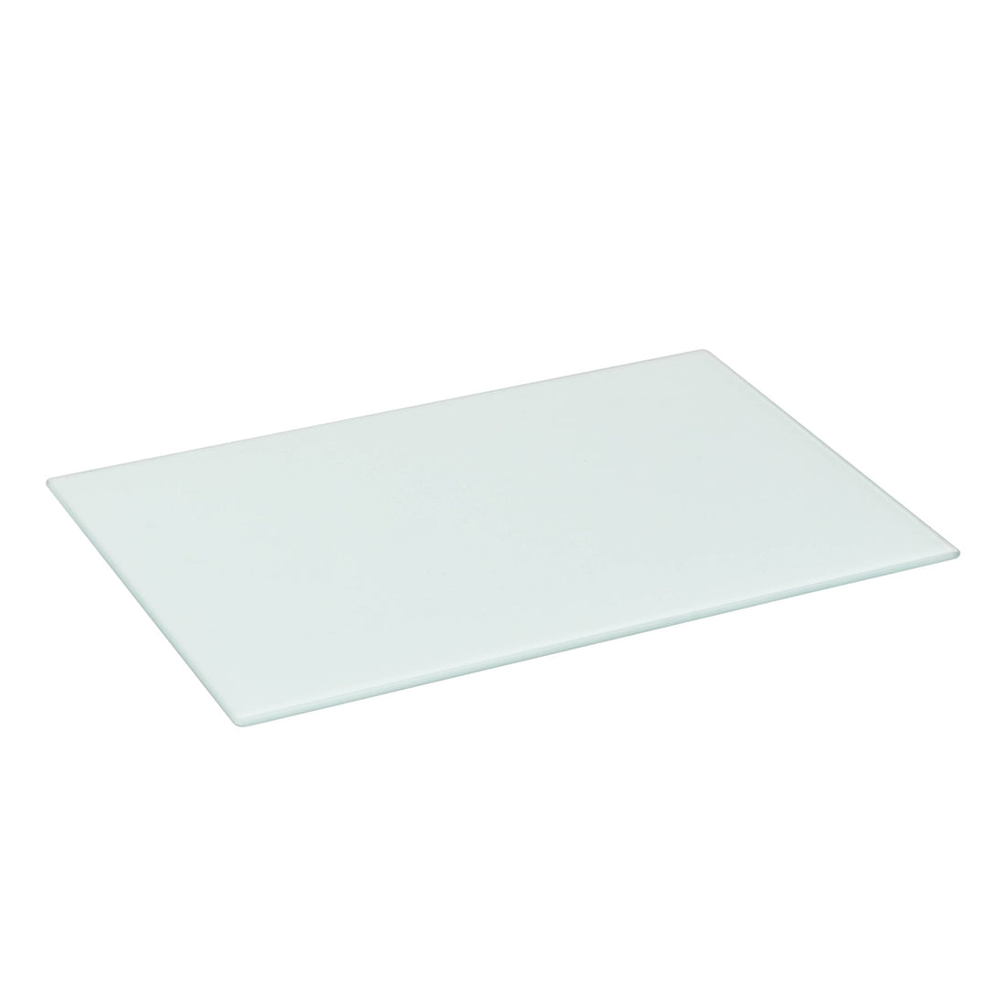 White 40cm x 30cm Glass Chopping Board