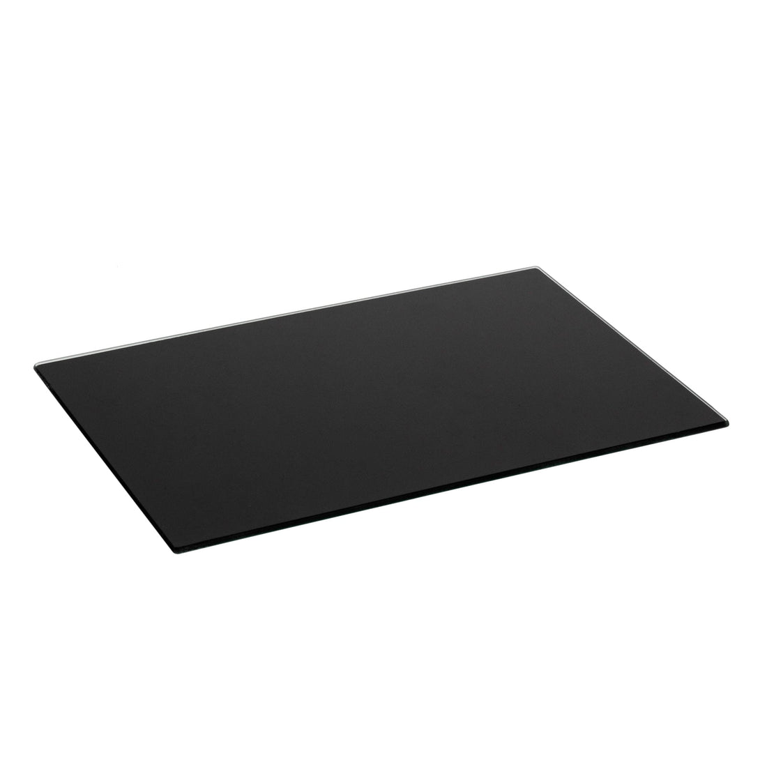 Black 40cm x 30cm Glass Chopping Board